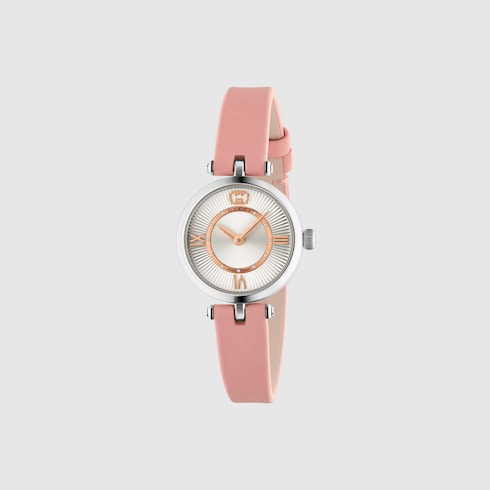 Model 2000 watch, 24mm - pink leather