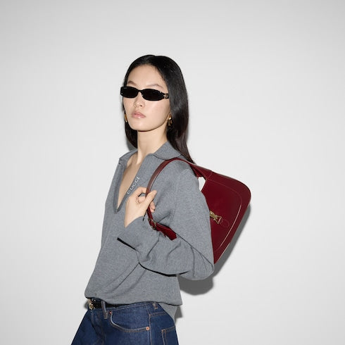 Gucci Jackie 1961 medium bag - Gucci Rosso Ancora leather