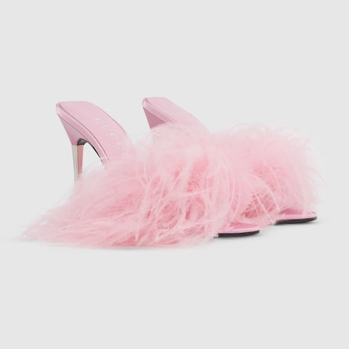 Women's Bombshell slide sandal - light pink feather