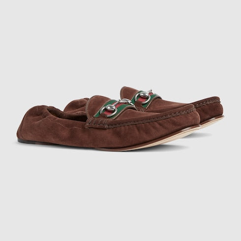 Men's Horsebit 1953 loafer - brown suede