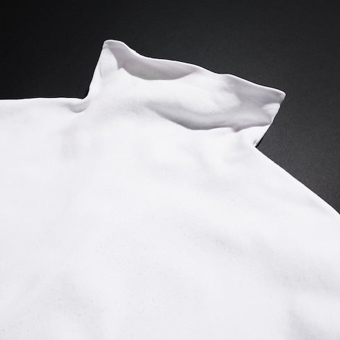 Seamless stretch nylon jersey tank top - white