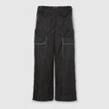 GG technical fabric jacquard pant - black