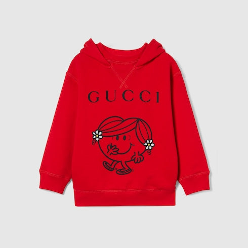Children's cotton sweatshirt - red