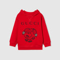 Children's cotton sweatshirt - red
