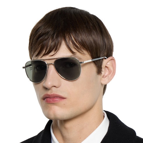 Aviator frame sunglasses - silver