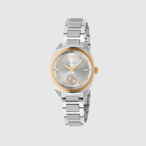 Gucci Interlocking watch, 29mm - steel