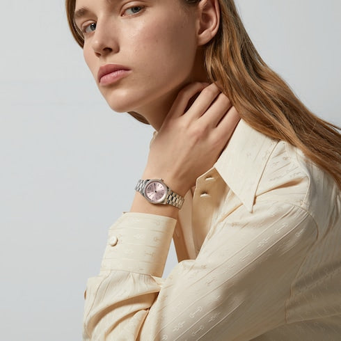 G-Timeless watch, 29mm - steel