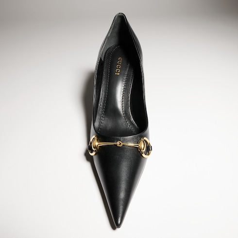 Women's Donna pump - black leather
