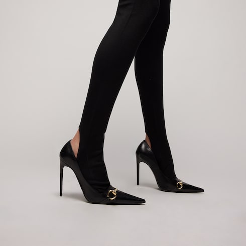 Women's Donna pump - black leather