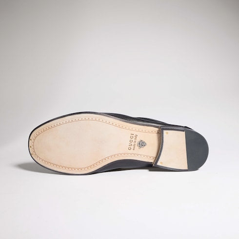 Men's Gucci Lugano loafer - black leather