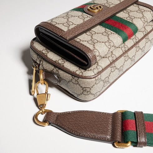 Ophidia mini bag - beige and ebony Supreme
