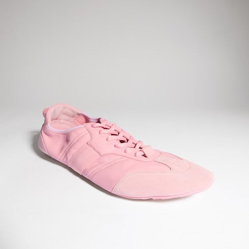 Men's Flex sneaker - pink suede and leather