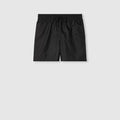 GG nylon swim shorts - black