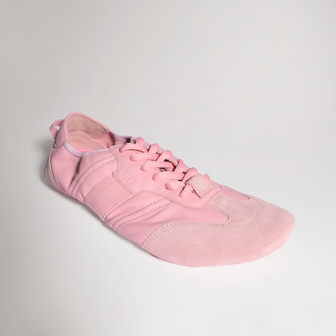 Women's Flex sneaker - pink suede and leather