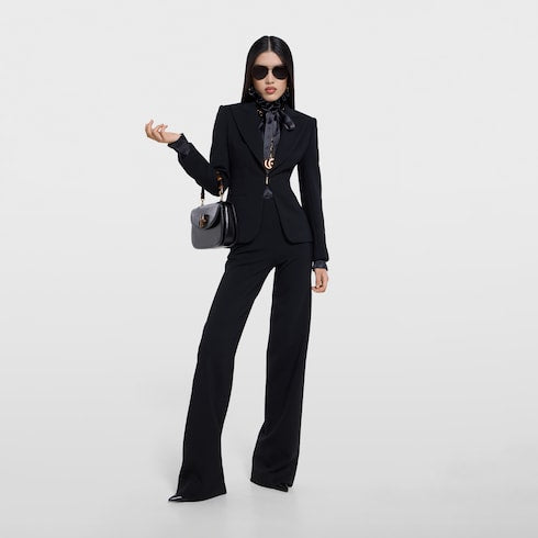Gucci Bamboo 1947 medium bag - black leather