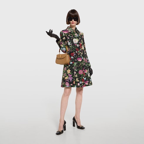 Gucci Bamboo 1947 small bag - beige leather