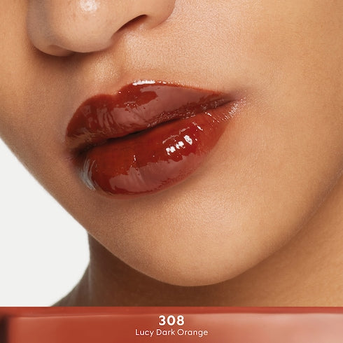 Gucci Glow Oil-In-Water Tint - 308 'Lucy Dark Orange'