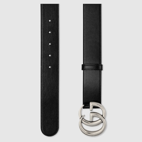 GG Marmont belt - black leather
