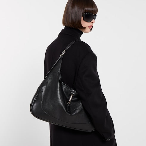 Gucci Jackie 1961 large crossbody bag - black leather