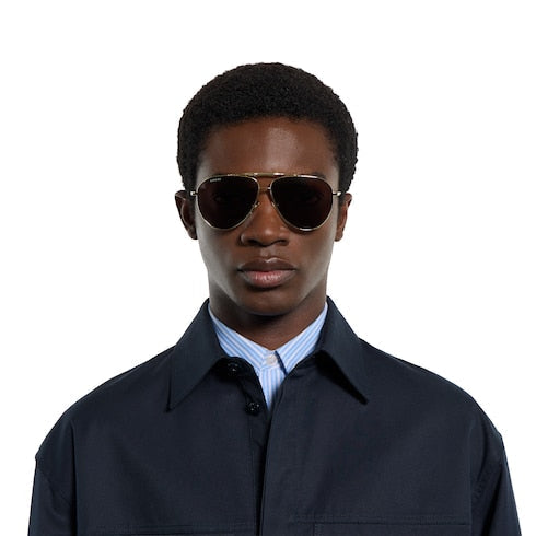 Pilot sunglasses - gold