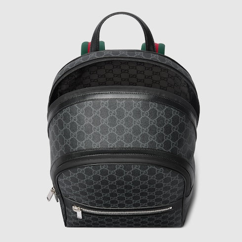 Gucci Porter medium backpack - black GG Supreme