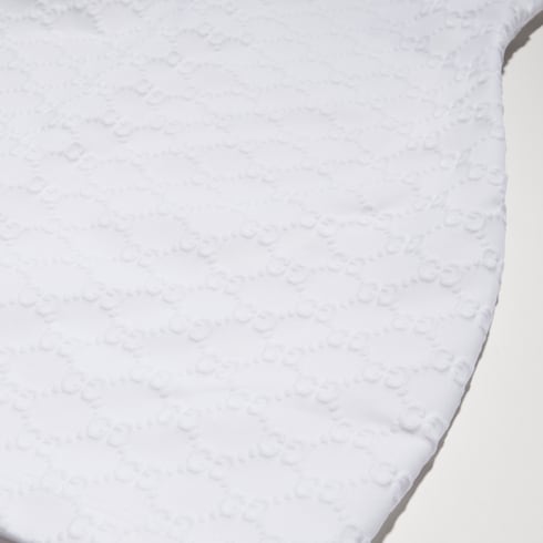 GG jersey jacquard dress - white