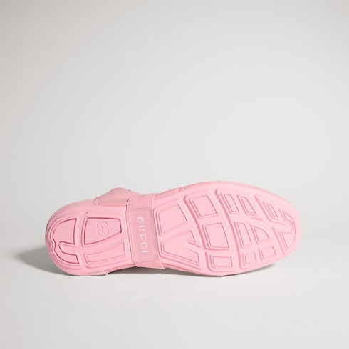 Women's Flex high-top sneaker - pink leather