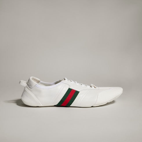 Men's Flex sneaker - white suede and leather
