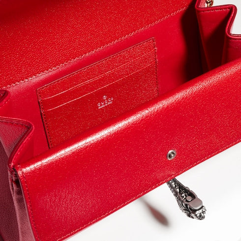 Dionysus small shoulder bag - red leather
