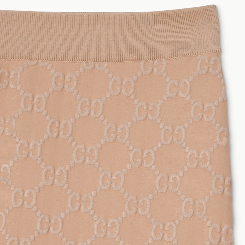 GG jersey jacquard shorts - beige
