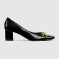 Women's Signora pump - black leather