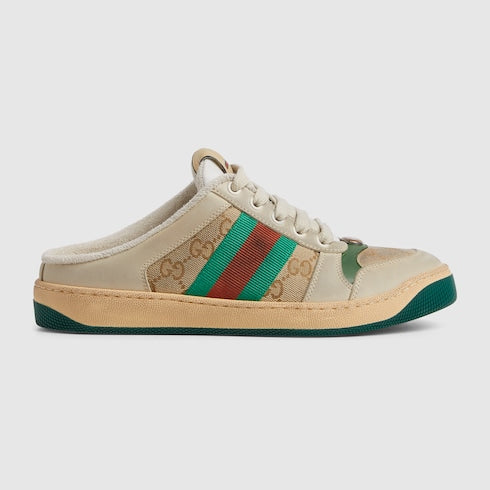 Women's Screener mule - beige leather