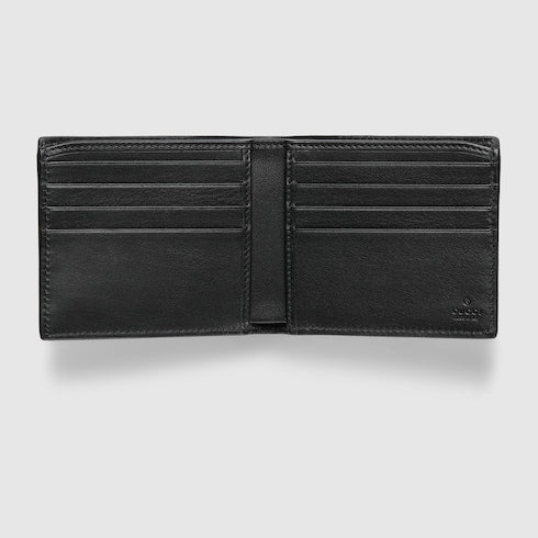 GG Marmont bi-fold wallet - black soft leather