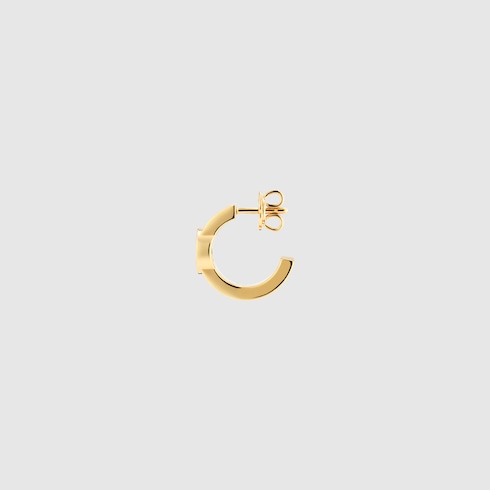 Gucci Blondie crystal mini earrings - gold-toned brass