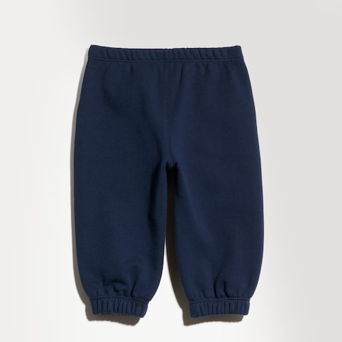 Baby cotton pants - dark blue