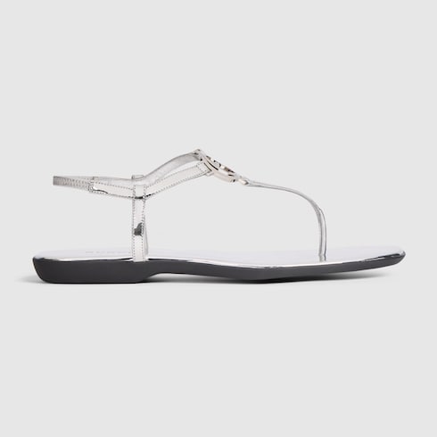 thong sandal with Interlocking G - Women's