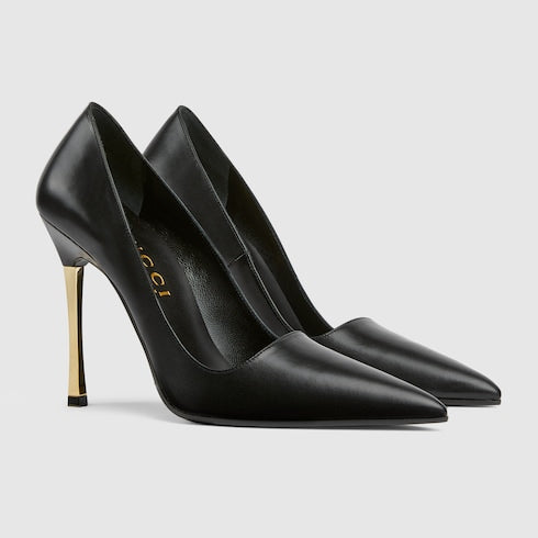 Women's Bombshell pump - black leather