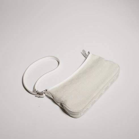 Gossip small shoulder bag - ivory GG canvas