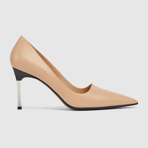 Women's Bombshell pump - beige leather