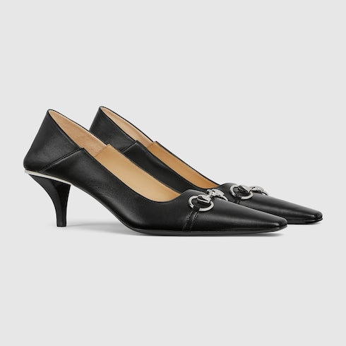 Women's Vittoria pump - black leather