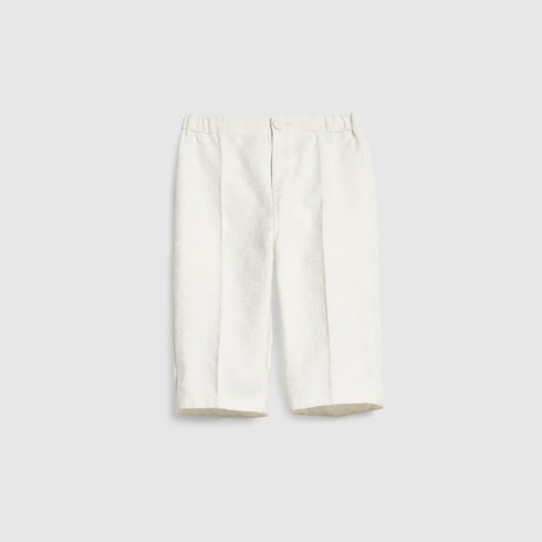 Baby GG canvas pants - off white