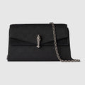 Dionysus small shoulder bag - black GG canvas