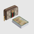 Card set with Double G - beige and ebony GG Supreme