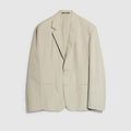 Lightweight cotton nylon twill jacket - beige
