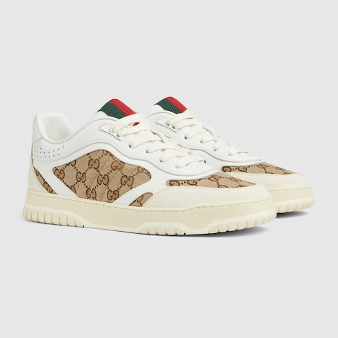 Men's Gucci Re-Web sneaker - Original GG canvas