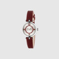 Model 2000 watch, 24mm - red leather