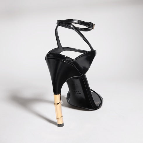 Women's Castello sandal - black leather