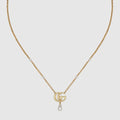 GG Marmont pendant necklace - yellow gold-toned metal