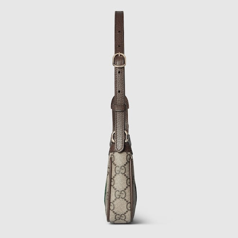 Ophidia mini shoulder bag - beige and brown GG fabric