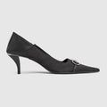 Women's Vittoria pump - black GG canvas